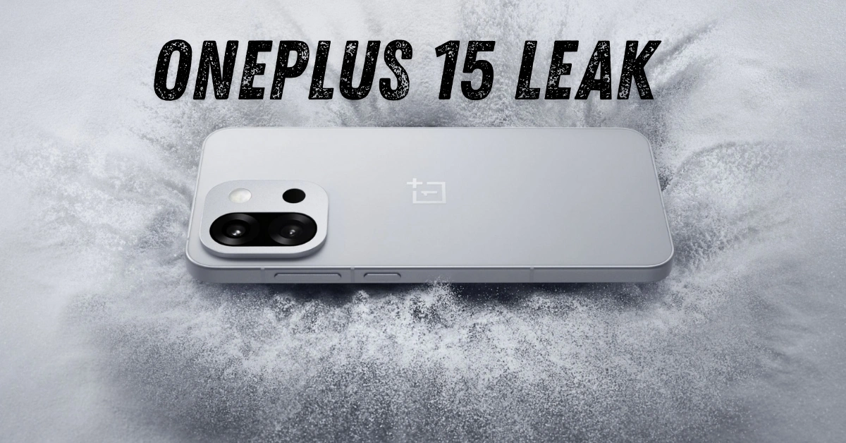 OnePlus 15 Leak