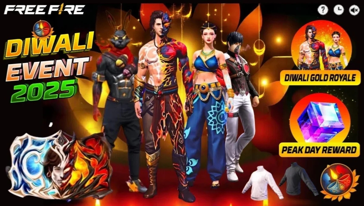 Free Fire Diwali BR 2025: इस दिवाली खेलें धमाकेदार बैटल रॉयल और जीतें एक्सक्लूसिव इनाम