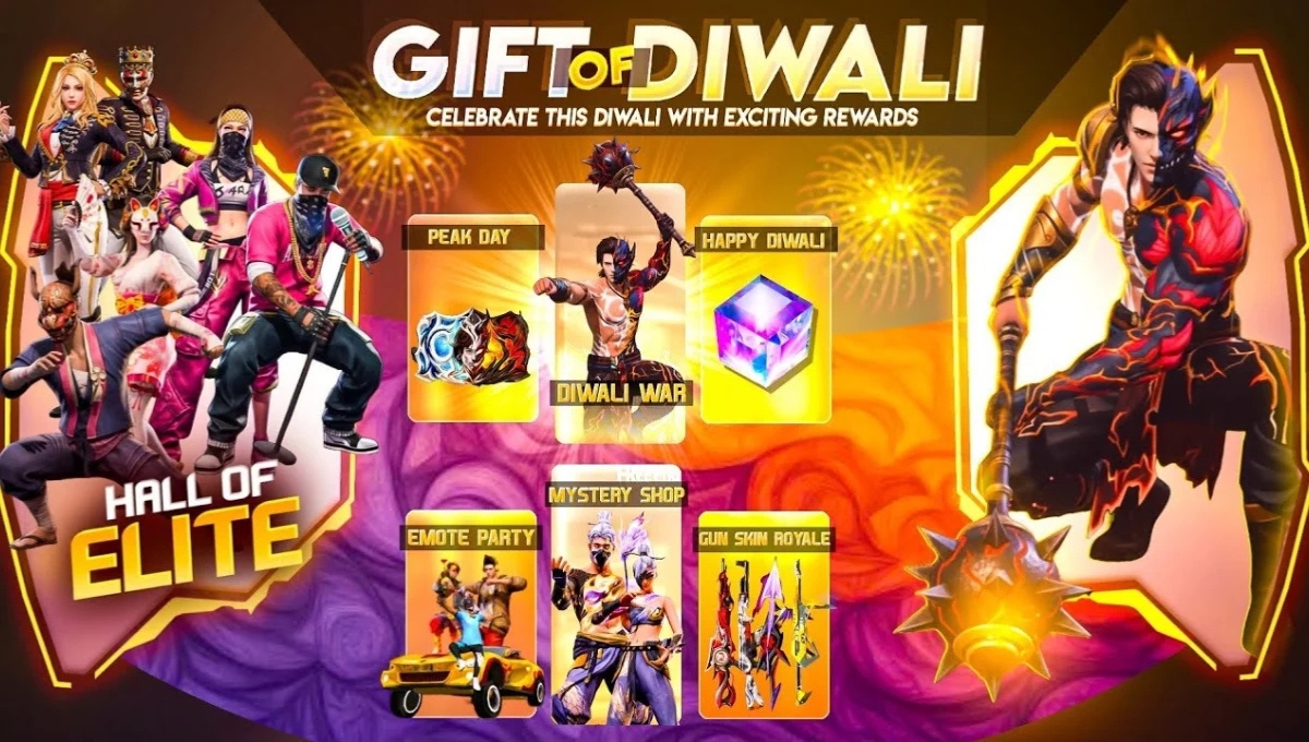 Free Fire Diwali BR 2025: इस दिवाली खेलें धमाकेदार बैटल रॉयल और जीतें एक्सक्लूसिव इनाम