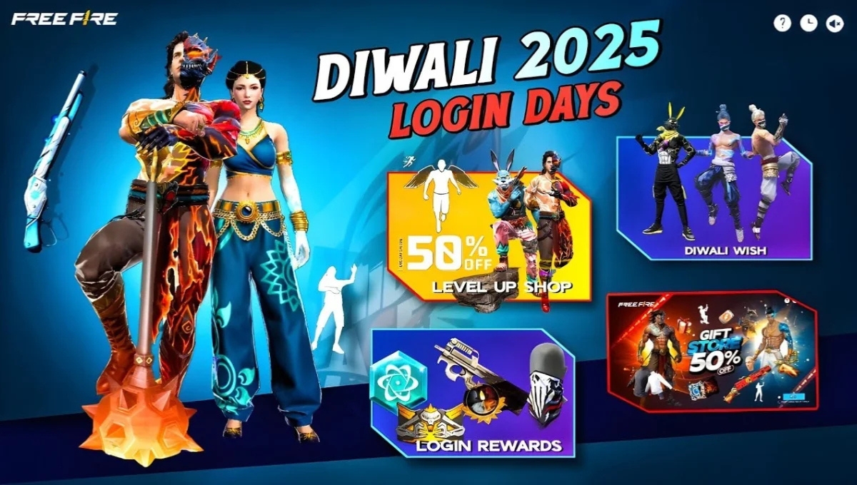 Free Fire Diwali BR 2025: इस दिवाली खेलें धमाकेदार बैटल रॉयल और जीतें एक्सक्लूसिव इनाम