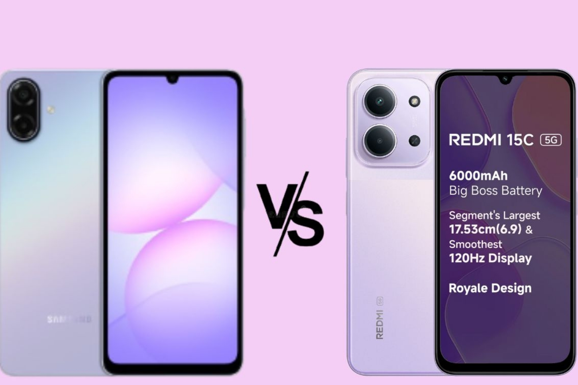 Samsung Galaxy A07 vs Redmi 15c: बजट स्मार्टफोन में असली वैल्यू कौन देता है