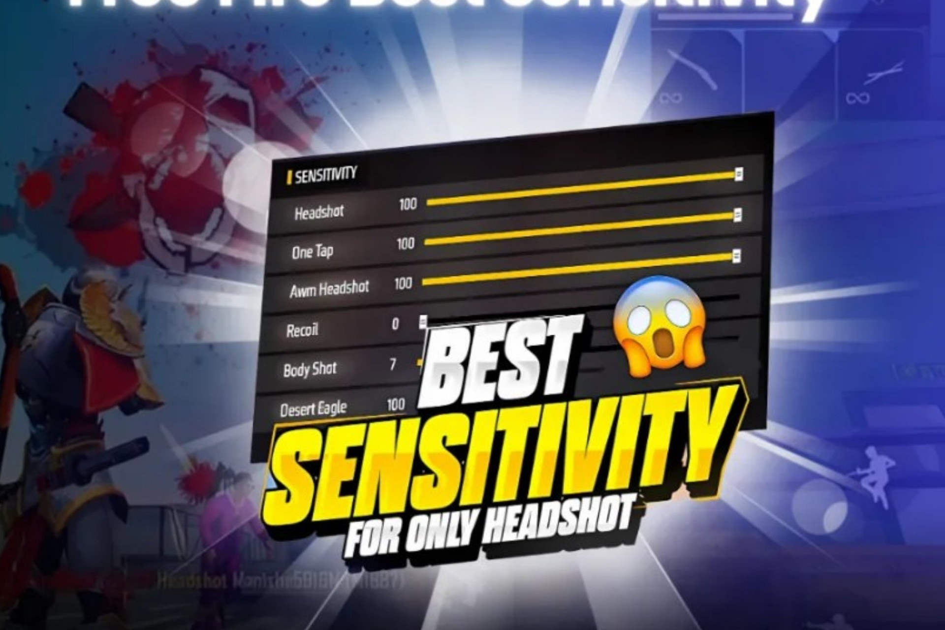 Free Fire Sensitivity Generator 2026: 1 मिनट में हेडशॉट मास्टर बनें